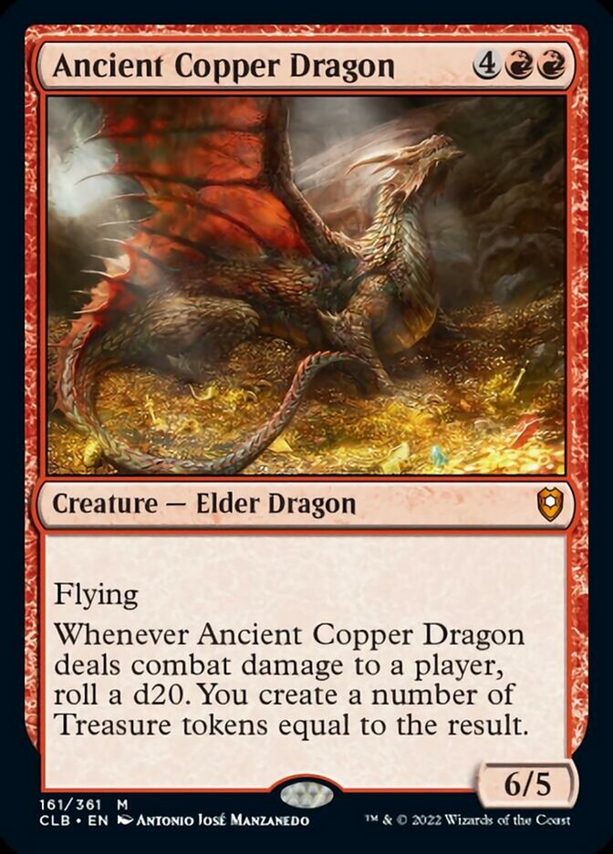 Ancient Copper Dragon [Commander Legends: Battle for Baldur's Gate] | L.A. Mood Comics and Games