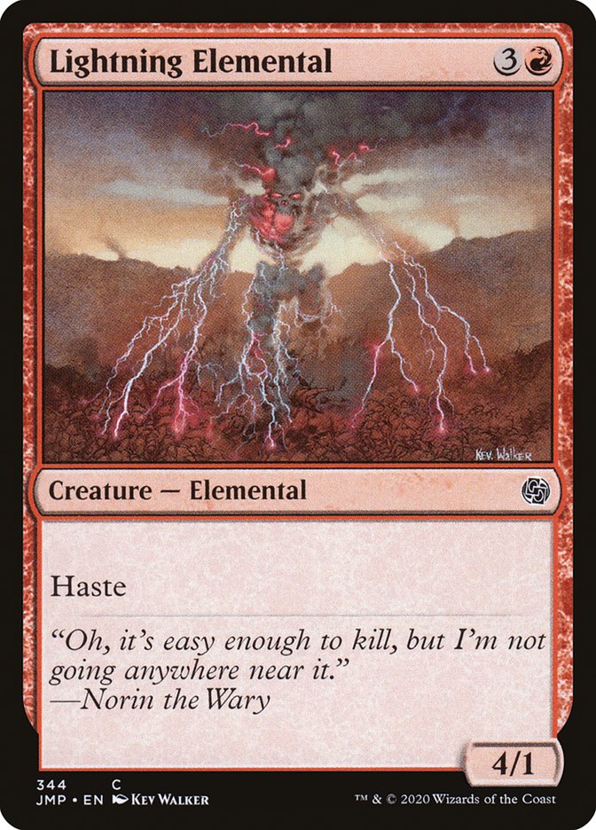 Lightning Elemental [Jumpstart] | L.A. Mood Comics and Games