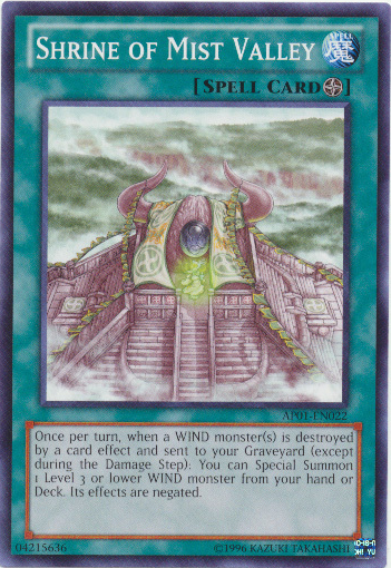 Shrine of Mist Valley [AP01-EN022] Common | L.A. Mood Comics and Games