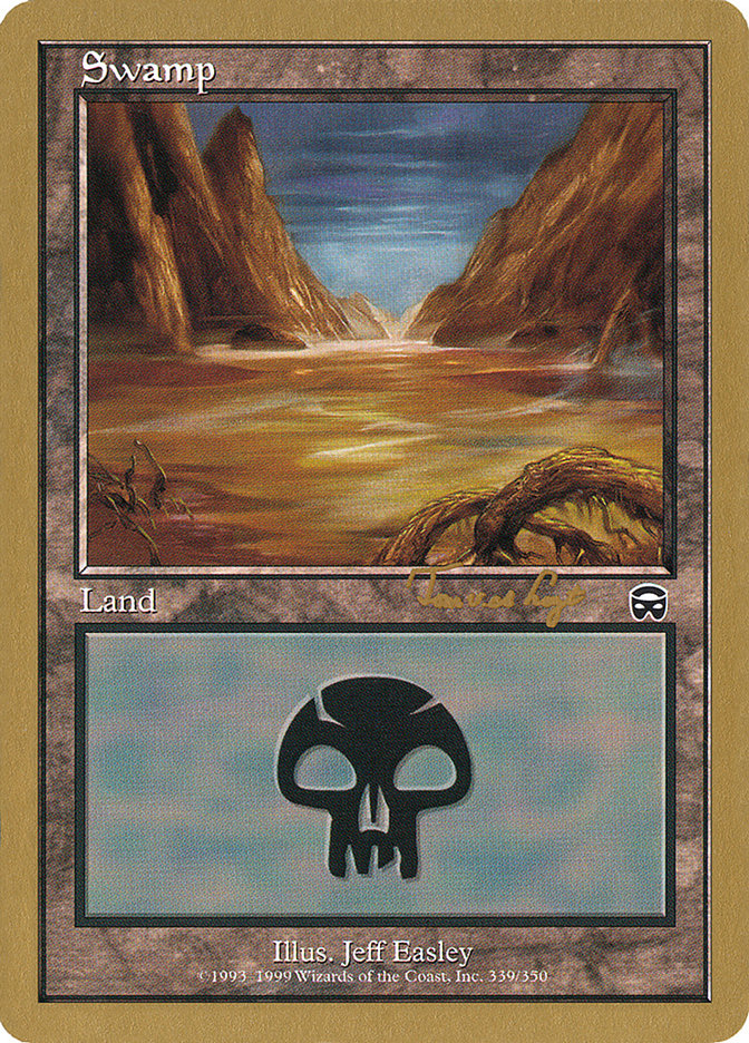 Swamp (tvdl339a) (Tom van de Logt) [World Championship Decks 2001] | L.A. Mood Comics and Games