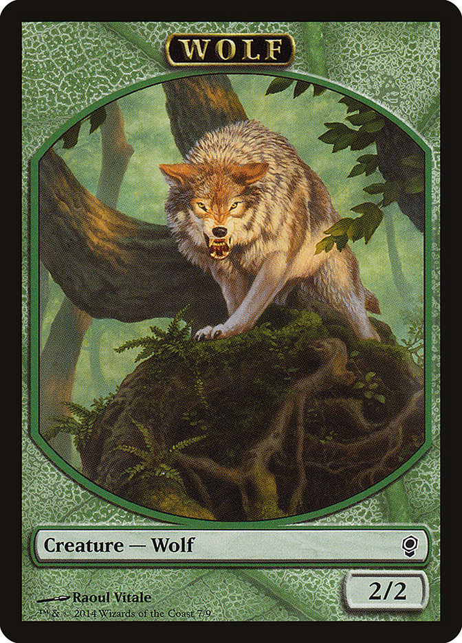 Wolf Token [Conspiracy Tokens] | L.A. Mood Comics and Games
