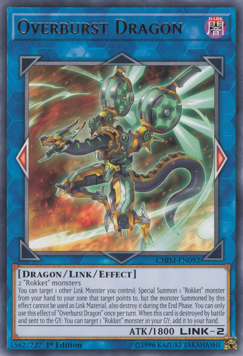 Overburst Dragon [CHIM-EN092] Rare | L.A. Mood Comics and Games