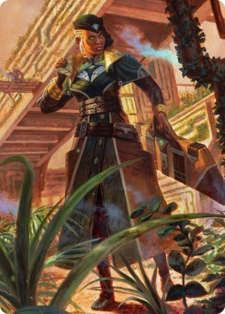 Vivien on the Hunt Art Card [Streets of New Capenna Art Series] | L.A. Mood Comics and Games