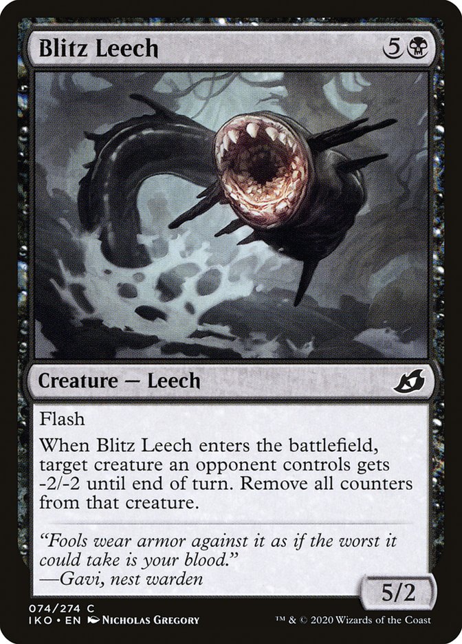 Blitz Leech [Ikoria: Lair of Behemoths] | L.A. Mood Comics and Games