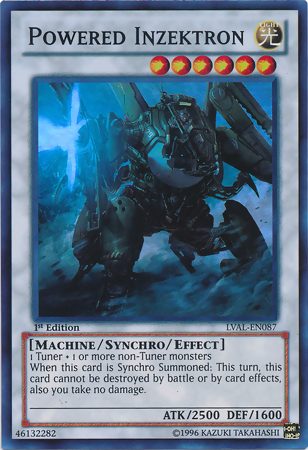 Powered Inzektron [LVAL-EN087] Super Rare | L.A. Mood Comics and Games