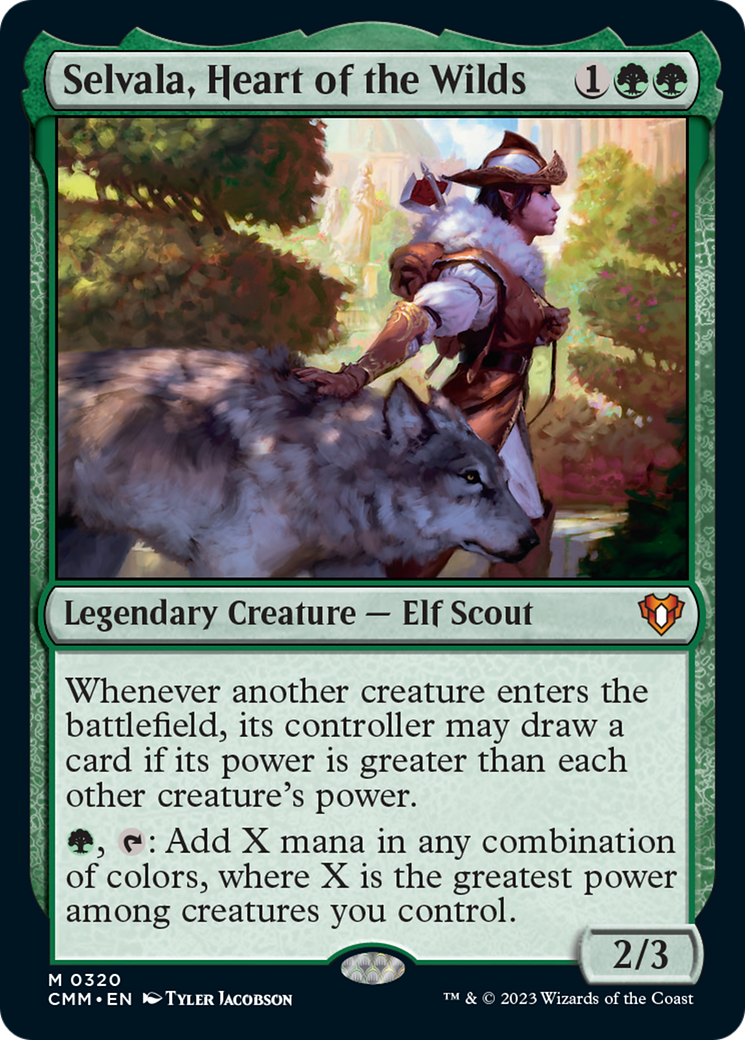 Selvala, Heart of the Wilds [Commander Masters] | L.A. Mood Comics and Games