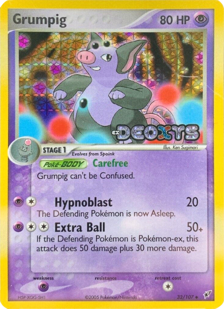 Grumpig (32/107) (Stamped) [EX: Deoxys] | L.A. Mood Comics and Games