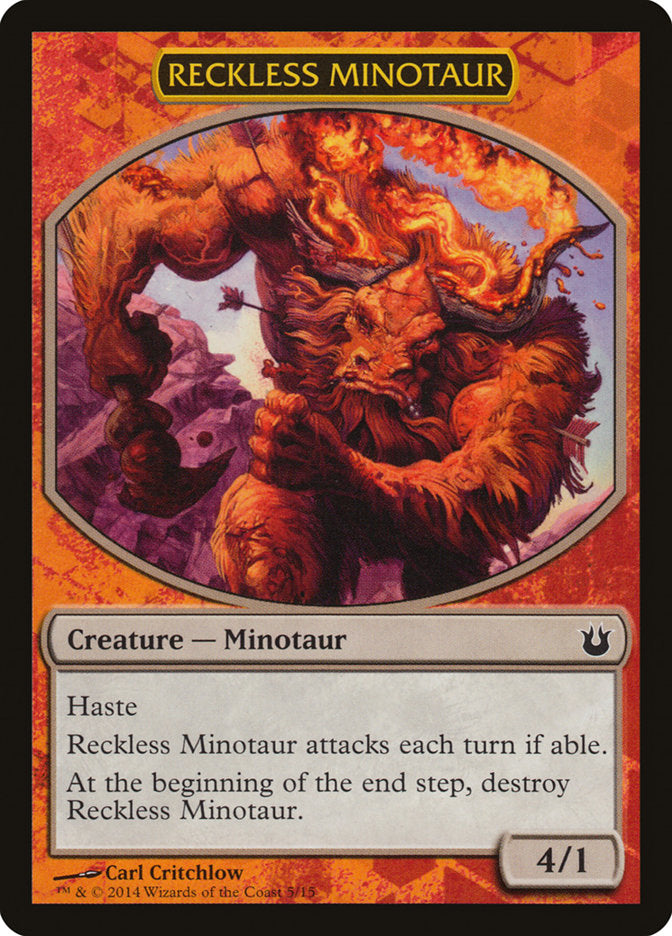 Reckless Minotaur [Born of the Gods Battle the Horde] | L.A. Mood Comics and Games