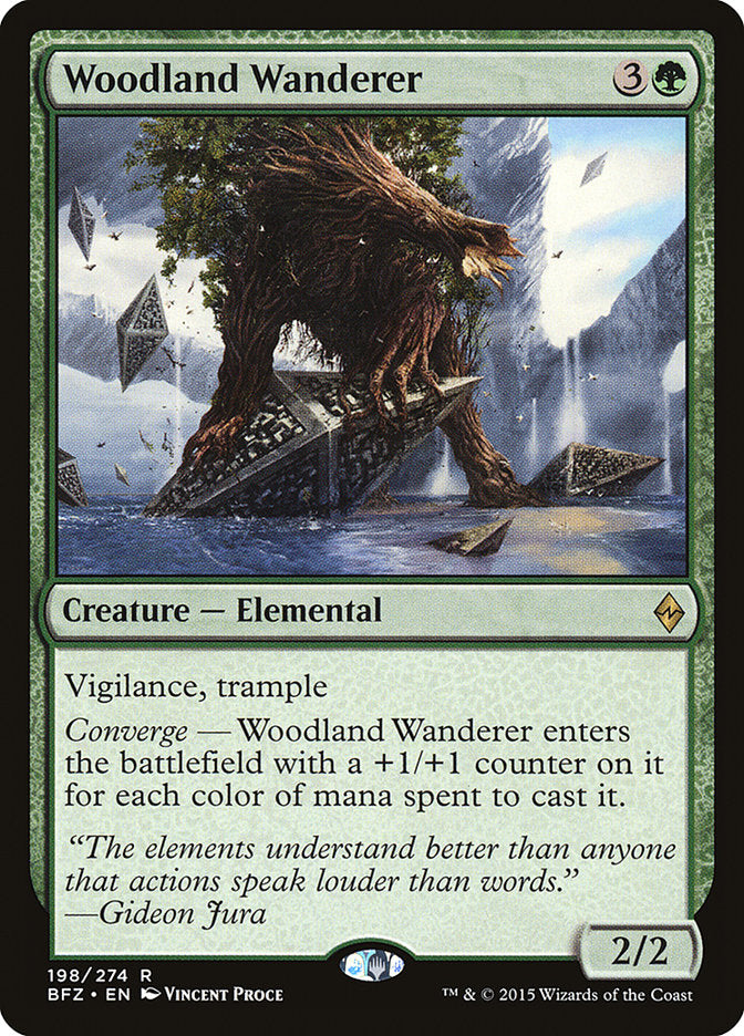 Woodland Wanderer [Battle for Zendikar] | L.A. Mood Comics and Games