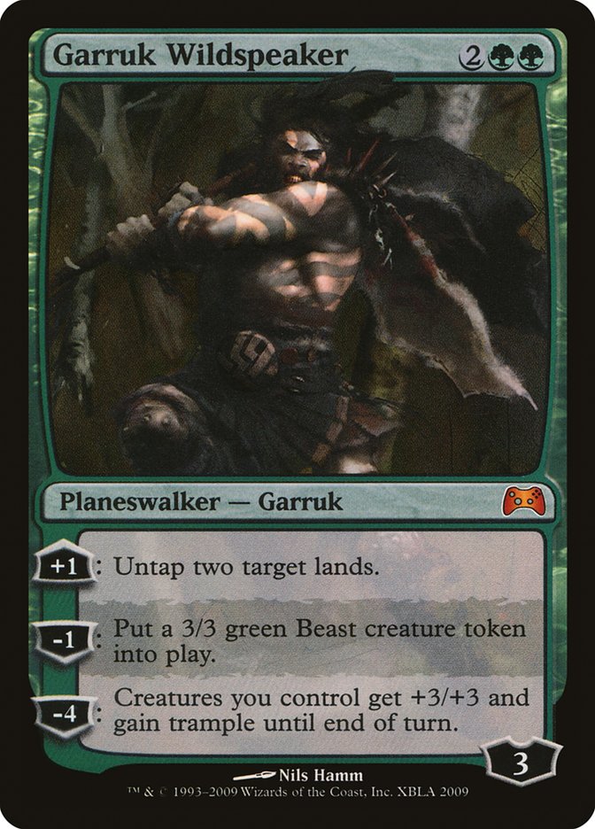 Garruk Wildspeaker (Duels of the Planeswalkers Promos) [Duels of the Planeswalkers Promos 2009] | L.A. Mood Comics and Games