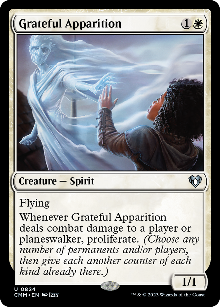 Grateful Apparition [Commander Masters] | L.A. Mood Comics and Games