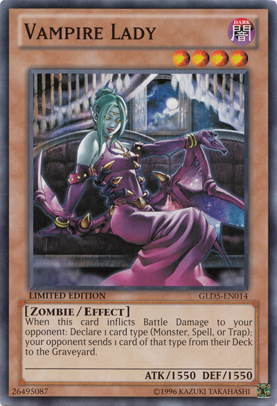 Vampire Lady [GLD5-EN014] Common | L.A. Mood Comics and Games