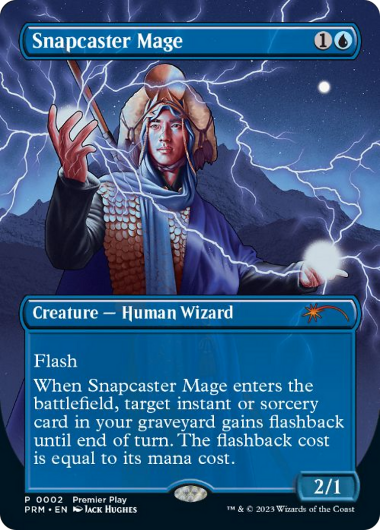 Snapcaster Mage (Borderless Alternate Art) [Regional Championship Qualifiers 2023] | L.A. Mood Comics and Games