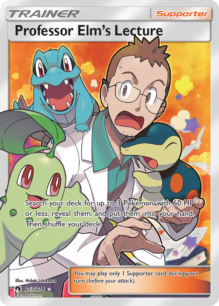 Professor Elm's Lecture (213/214) [Sun & Moon: Lost Thunder] | L.A. Mood Comics and Games