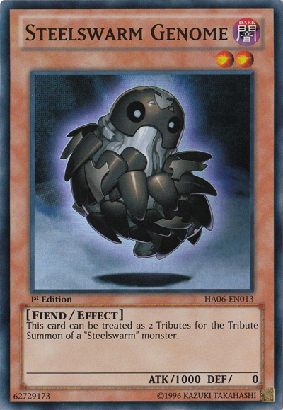 Steelswarm Genome [HA06-EN013] Super Rare | L.A. Mood Comics and Games
