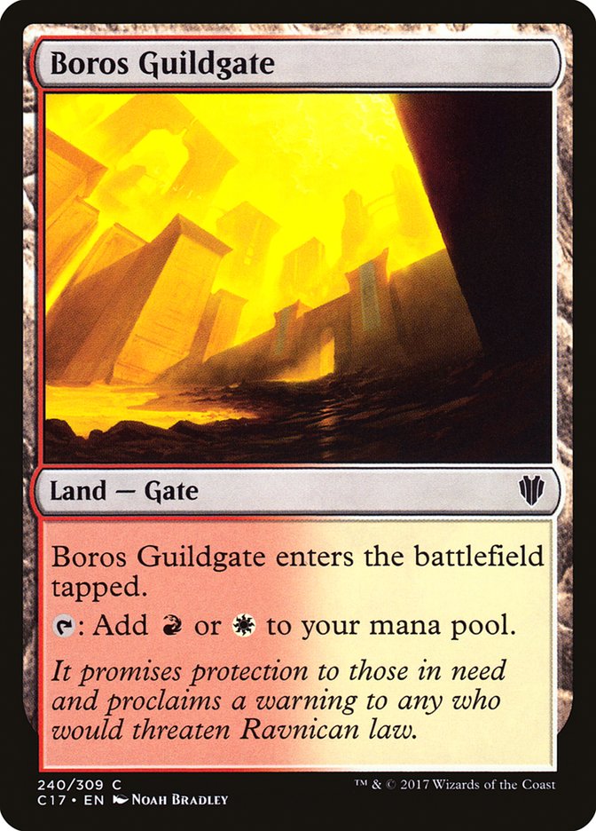 Boros Guildgate [Commander 2017] | L.A. Mood Comics and Games