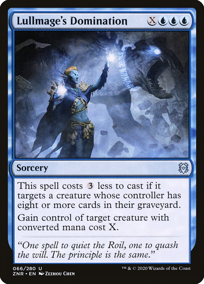 Lullmage's Domination [Zendikar Rising] | L.A. Mood Comics and Games