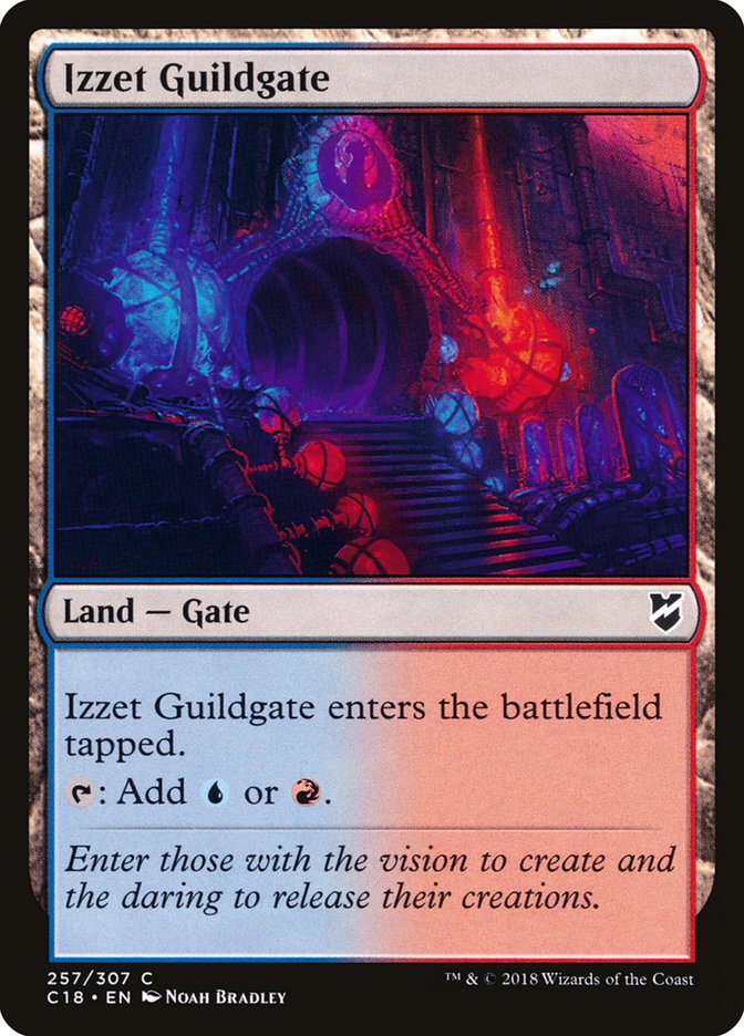 Izzet Guildgate [Commander 2018] | L.A. Mood Comics and Games