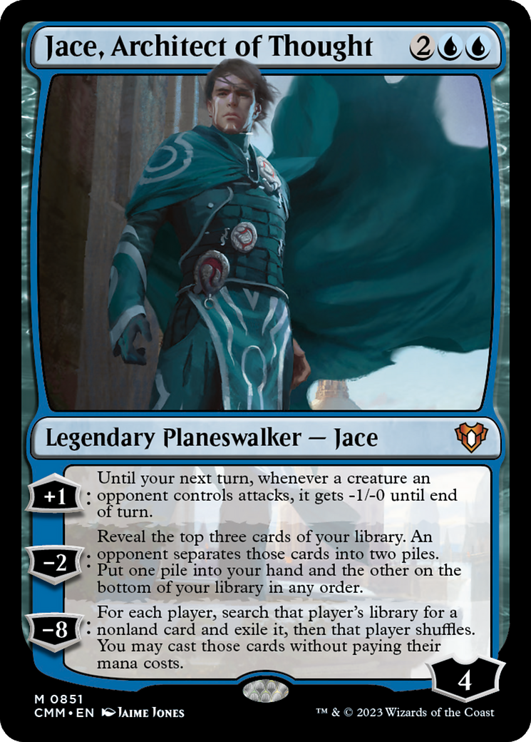 Jace, Architect of Thought [Commander Masters] | L.A. Mood Comics and Games