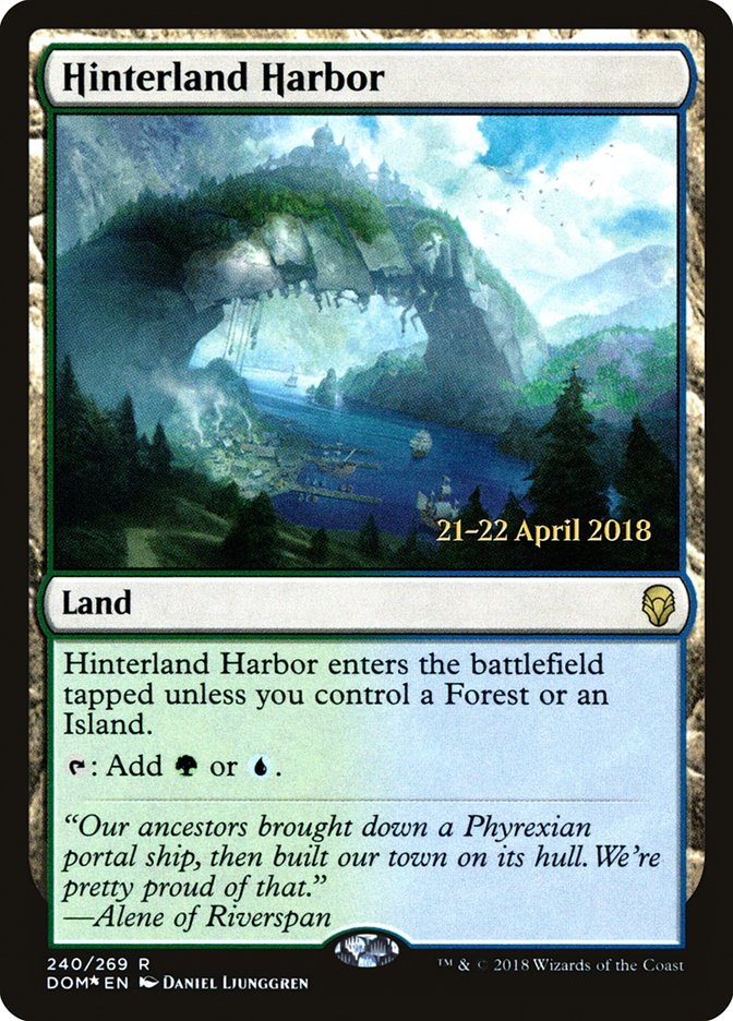 Hinterland Harbor [Dominaria Prerelease Promos] | L.A. Mood Comics and Games