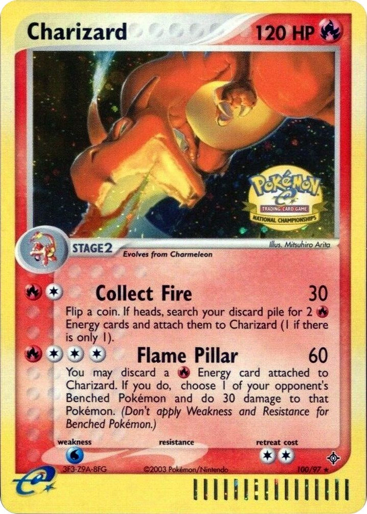 Charizard (100/097) (National Championships) [League & Championship Cards] | L.A. Mood Comics and Games