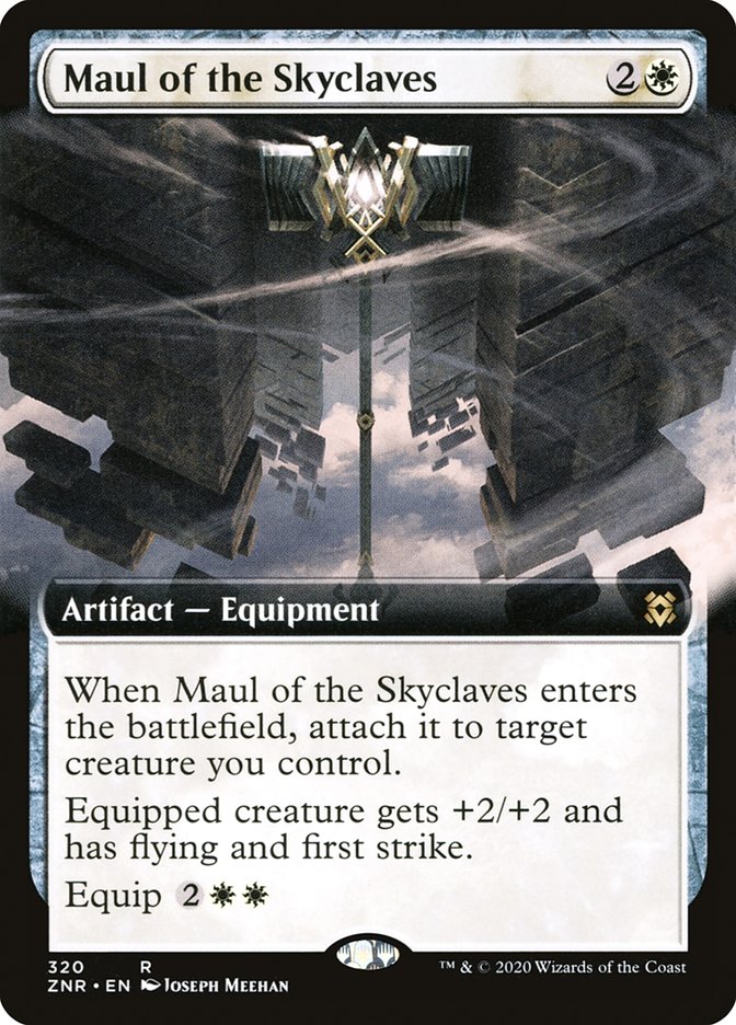 Maul of the Skyclaves (Extended Art) [Zendikar Rising] | L.A. Mood Comics and Games