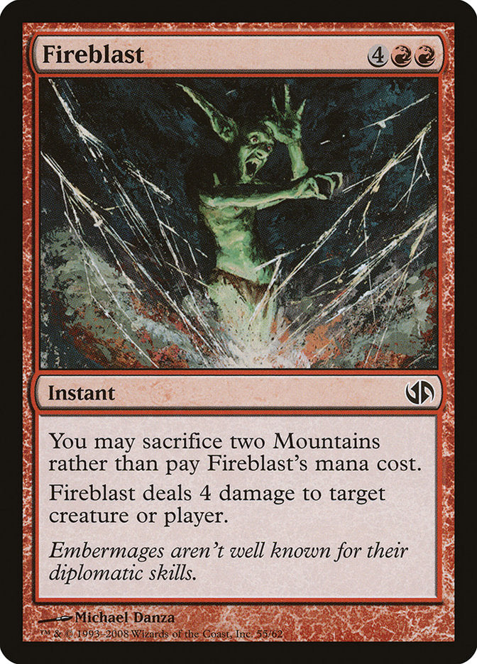 Fireblast [Duel Decks: Jace vs. Chandra] | L.A. Mood Comics and Games