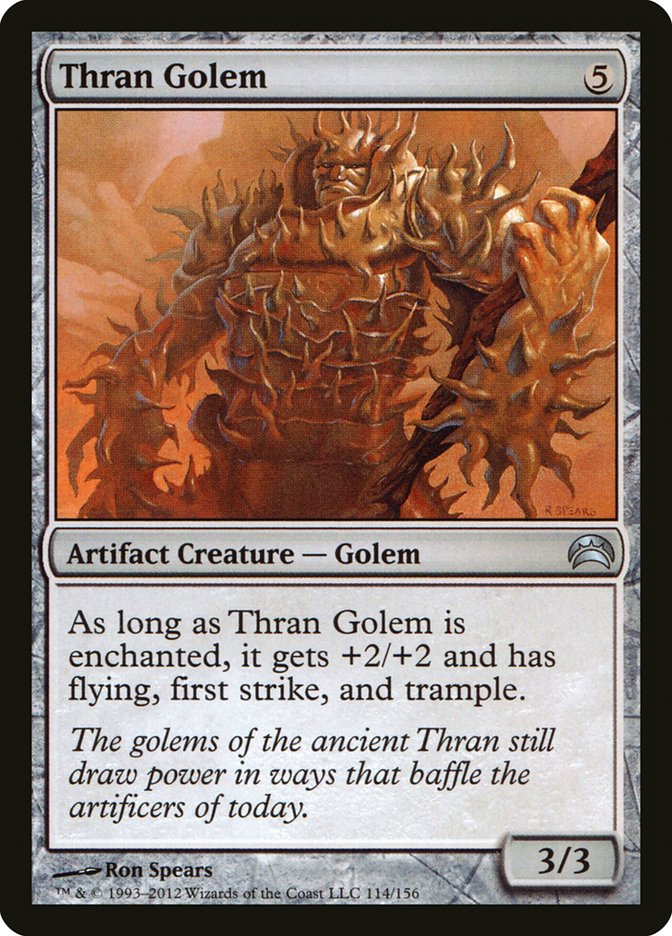 Thran Golem [Planechase 2012] | L.A. Mood Comics and Games