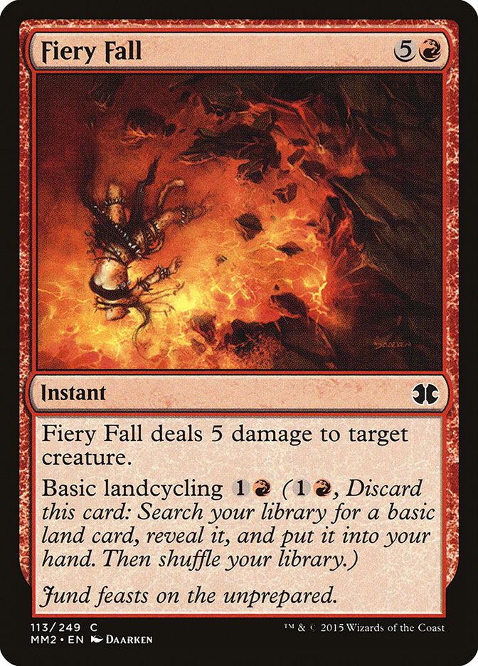 Fiery Fall [Modern Masters 2015] | L.A. Mood Comics and Games