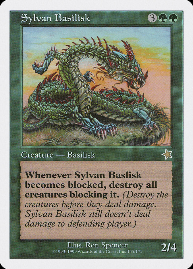 Sylvan Basilisk [Starter 1999] | L.A. Mood Comics and Games