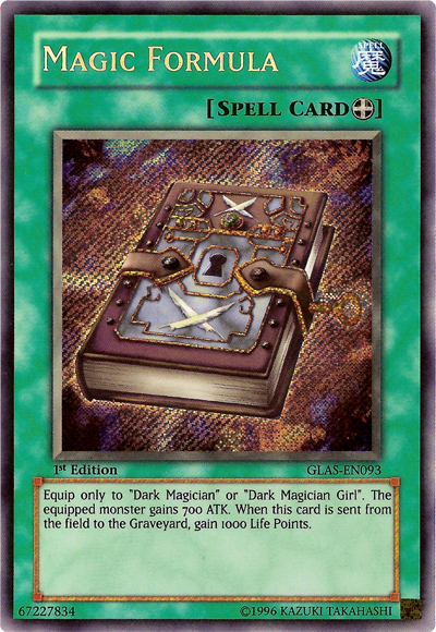Magic Formula [GLAS-EN093] Secret Rare | L.A. Mood Comics and Games
