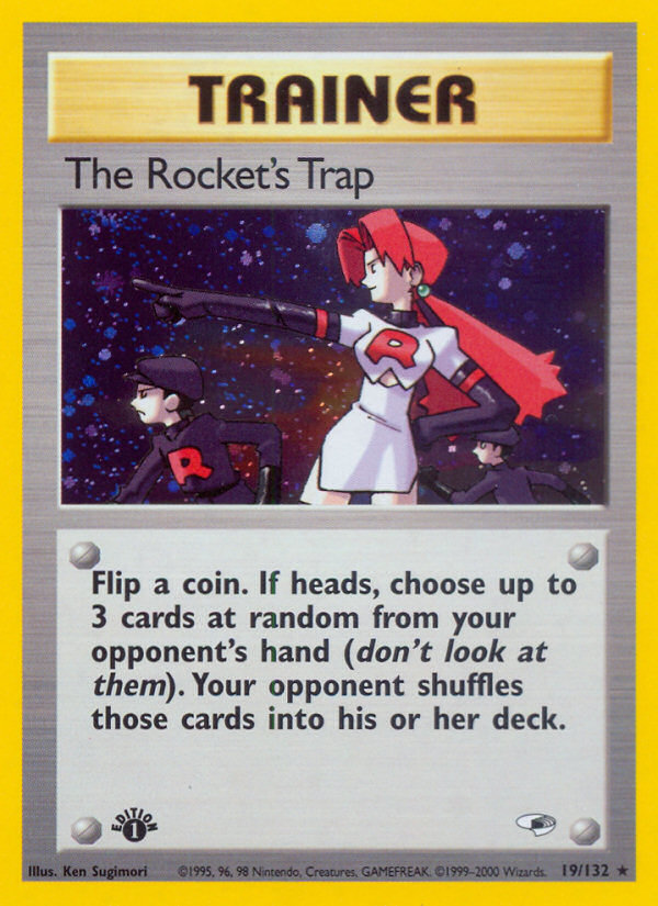 The Rocket's Trap (19/132) [Gym Heroes 1st Edition] | L.A. Mood Comics and Games