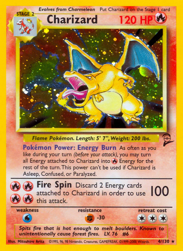 Charizard (4/130) [Base Set 2] | L.A. Mood Comics and Games