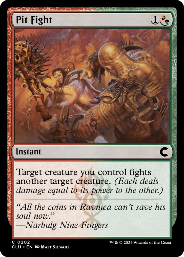 Pit Fight [Ravnica: Clue Edition] | L.A. Mood Comics and Games