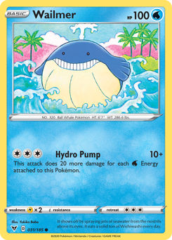 Wailmer (031/185) [Sword & Shield: Vivid Voltage] | L.A. Mood Comics and Games