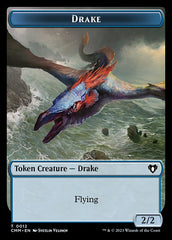 Eldrazi // Drake Double-Sided Token [Commander Masters Tokens] | L.A. Mood Comics and Games