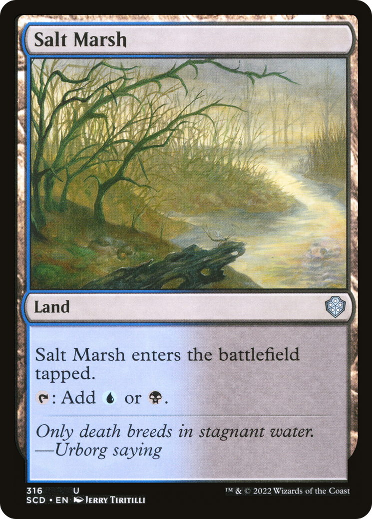 Salt Marsh [Starter Commander Decks] | L.A. Mood Comics and Games
