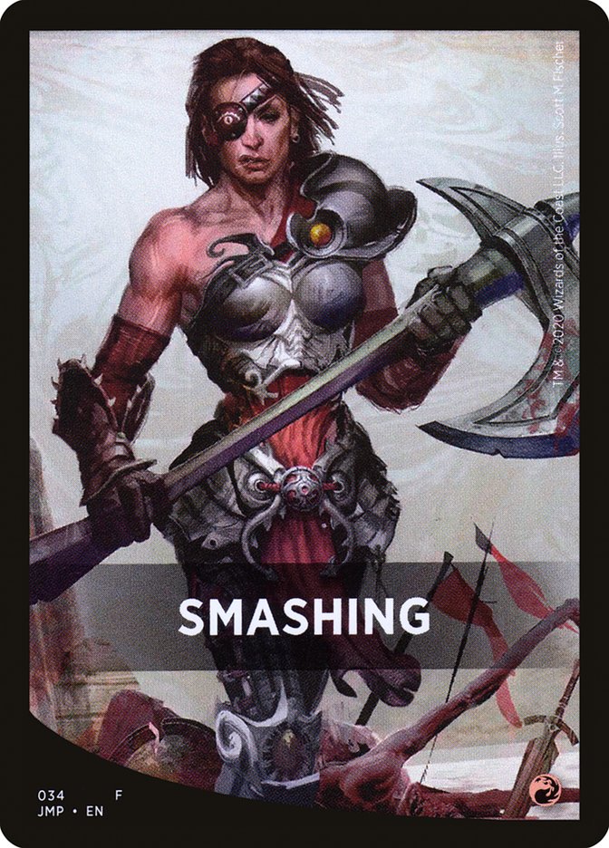 Smashing Theme Card [Jumpstart Front Cards] | L.A. Mood Comics and Games