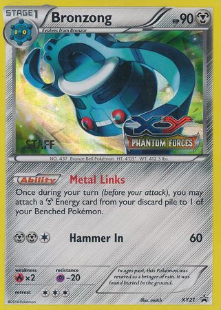 Bronzong (XY21) (Staff) [XY: Black Star Promos] | L.A. Mood Comics and Games