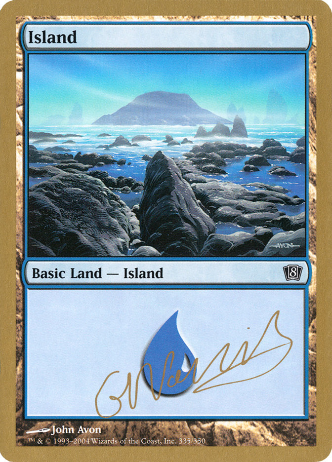 Island (gn335) (Gabriel Nassif) [World Championship Decks 2004] | L.A. Mood Comics and Games