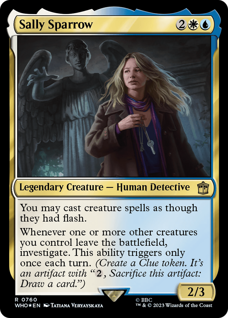 Sally Sparrow (Surge Foil) [Doctor Who] | L.A. Mood Comics and Games