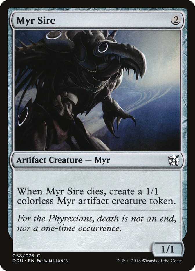 Myr Sire [Duel Decks: Elves vs. Inventors] | L.A. Mood Comics and Games