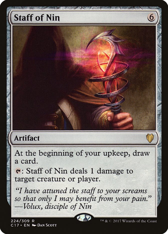 Staff of Nin [Commander 2017] | L.A. Mood Comics and Games