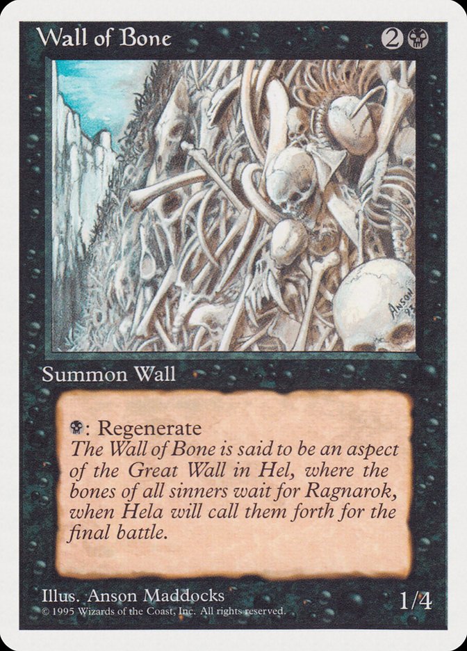 Wall of Bone [Rivals Quick Start Set] | L.A. Mood Comics and Games