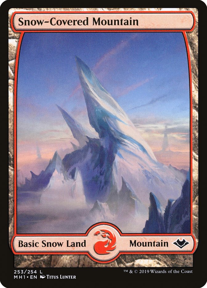 Snow-Covered Mountain [Modern Horizons] | L.A. Mood Comics and Games
