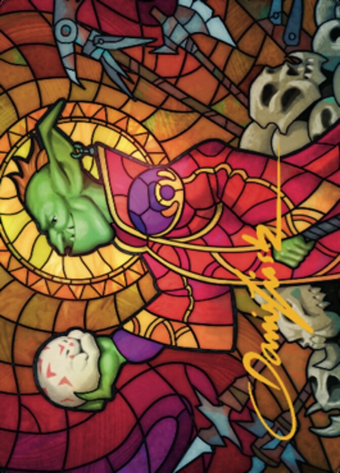 Squee, Dubious Monarch Art Card (Gold-Stamped Signature) [Dominaria United Art Series] | L.A. Mood Comics and Games