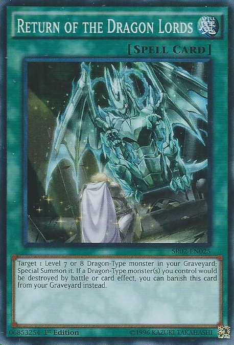 Return of the Dragon Lords [SR02-EN025] Super Rare | L.A. Mood Comics and Games