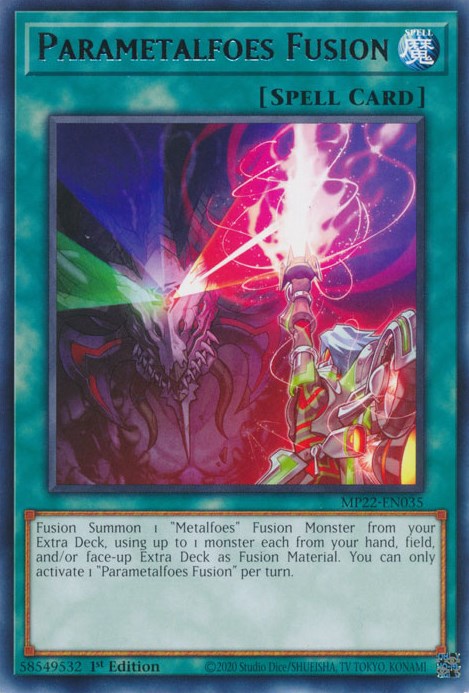 Parametalfoes Fusion [MP22-EN035] Rare | L.A. Mood Comics and Games