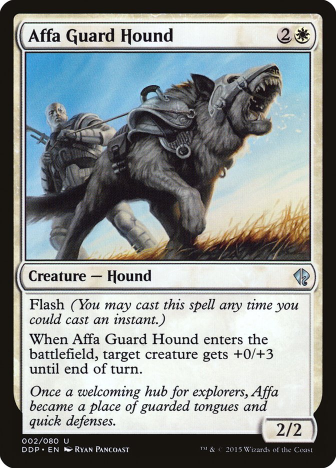 Affa Guard Hound [Duel Decks: Zendikar vs. Eldrazi] | L.A. Mood Comics and Games