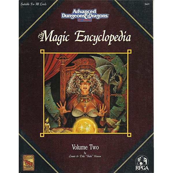 AD&D 2nd Ed. - The Magic Encyclopedia Volume Two (USED) | L.A. Mood Comics and Games